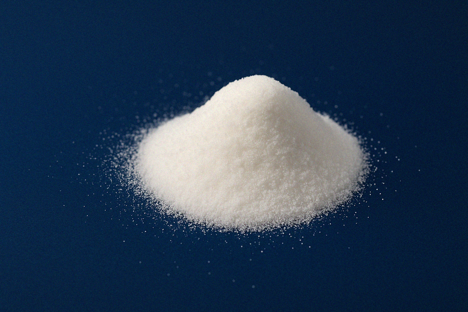 Woman Sitting behind Laptop Smiling Potassium Monopersulfate